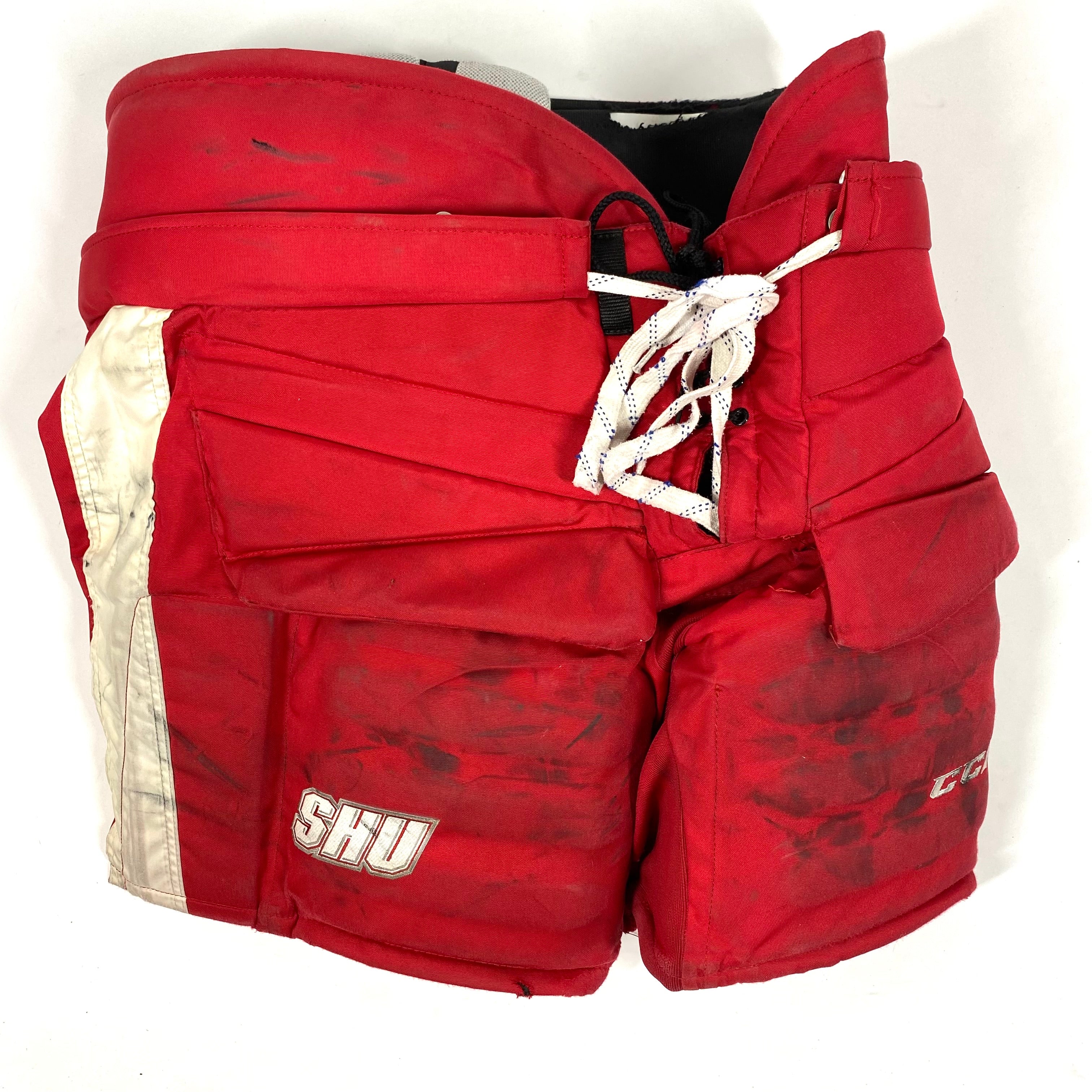 CCM HPG12A - Pantalon de gardien de but d'occasion (rouge)
